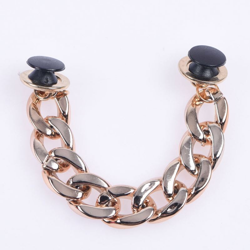 hot selling bling bling  chain clog charms diamond clog charms designer chain charms for clogs