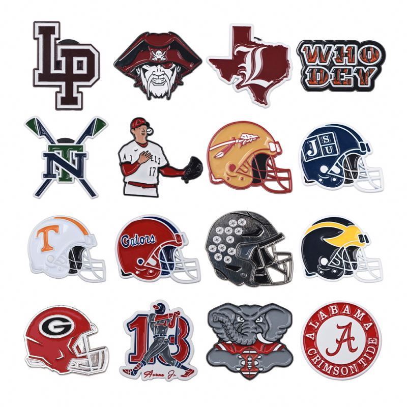 NFL Sport Manufacturer Metal Crafts Pins Badge Wholesale Lapel Pin Supplier Custom Enamel Pins