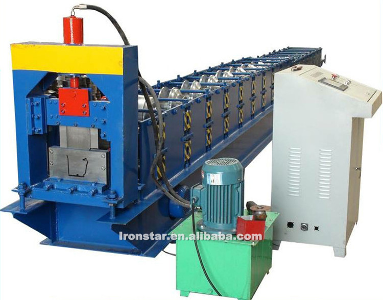 Rain  Gutters Machine Making Downspout  Elbow Gutters Roll Forming Machine