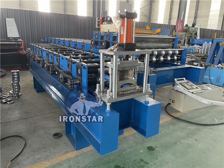 Full Automatic Metal Palisade Fence Roll Forming Making Machine Made In China