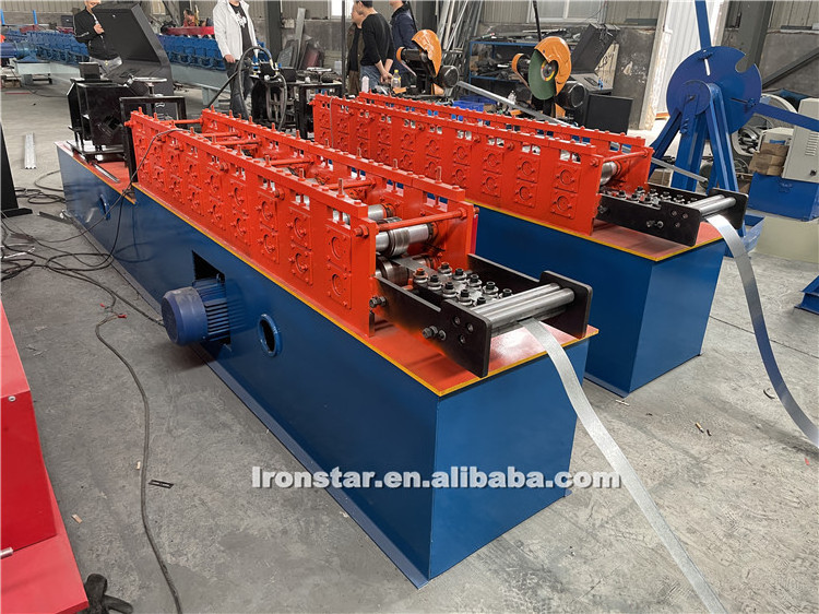 2024 machine 40 m/min speed auto produce L V profile corner beads drip edge roofing accessories roll forming machine