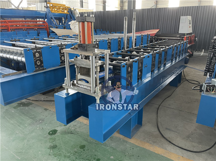 Full Automatic Metal Palisade Fence Roll Forming Making Machine Made In China