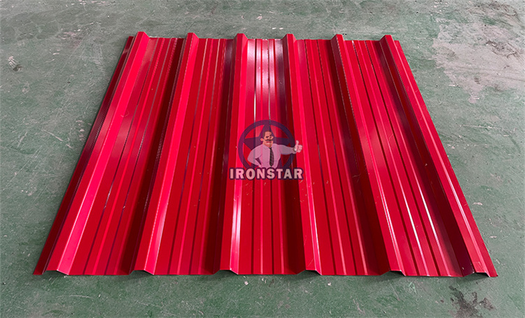 IRONSTAR Color Steel Double Layer Roof Roll Forming Machine Iron Metal Sheet Making Roll Forming Machine