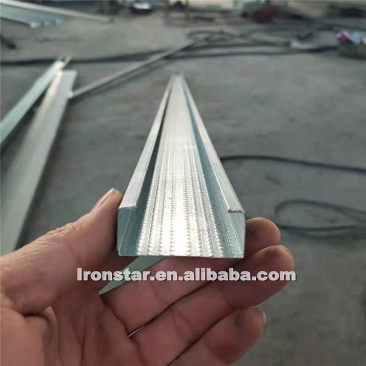 Light Gauge Keel Stud Track C Channel Steel Roll Forming Machine Drywall Metal Stud CD UD UW CW Making Machine