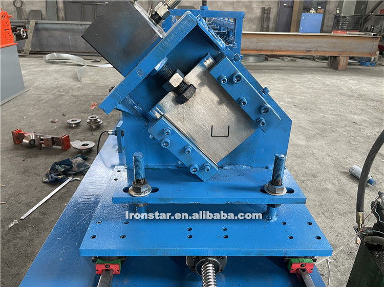 Bottom 30mm Steel Frame U Track C Stud  Aluminum U Channel Profile Roll Forming Machine