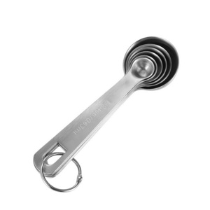 Baking Scoops Set Stainless Steel 6 Pcs Teaspoon Measuring Spoons For Kitchen Measuring Tools 4010059