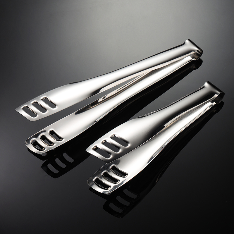 304 Stainless Steel Thickened Food Clips Bbq Tongs Bread Clips Kitchen Gadgets 4005082