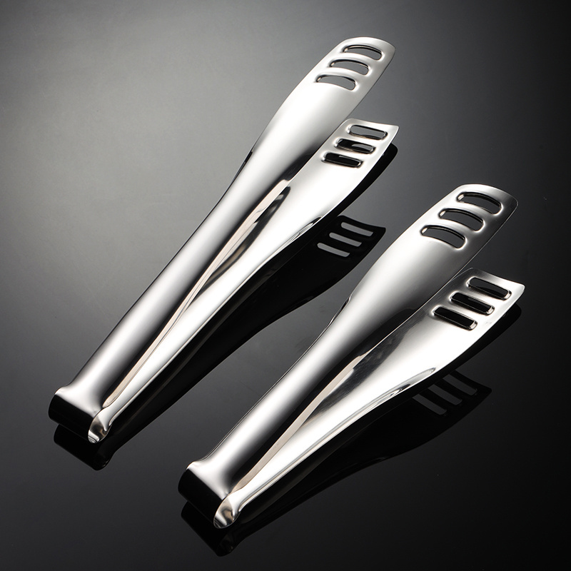 304 Stainless Steel Thickened Food Clips Bbq Tongs Bread Clips Kitchen Gadgets 4005082