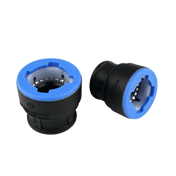 IRRIPLAST PN10 Irrigation Outdoor Cold Water HDPE PP PIPE COMPRESSION End Plug PP Push Fitting