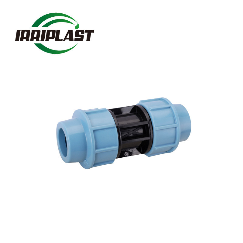 HDPE PE PN10 PN16 16Bar irrigation compression fittings water compression fittings  PP clamp saddle PN10