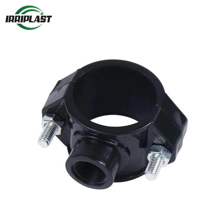 IRRIPLAST PN16 PN10 ISO17885 Irrigation PE push fit fittings HDPE PP PIPE COMPRESSIONG Fittings Plastic Clamp Saddles