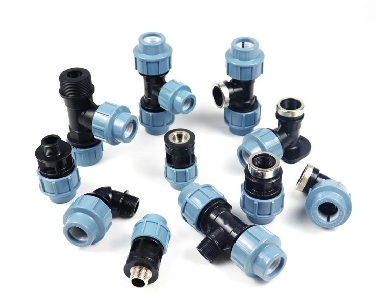 IRRIPLAST KEXING ISO17885 BSP PN16 IRRIGATION PUSH FIT QUICK CONNECTOR plastic pipe end plug HDPE PP compression fittings