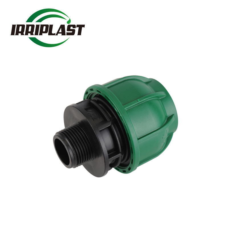 IRRIPLAST PN10 High Quality HDPE PP Compression Fittings for Irrigation  Female Threaded Coupling PE push fit quick connector