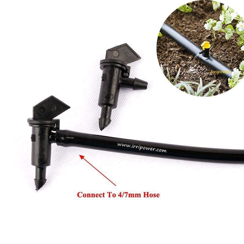 2L 4L 8L 16L Drip Irrigation System Take Apart Flag Dripper Without Pressure Compensation