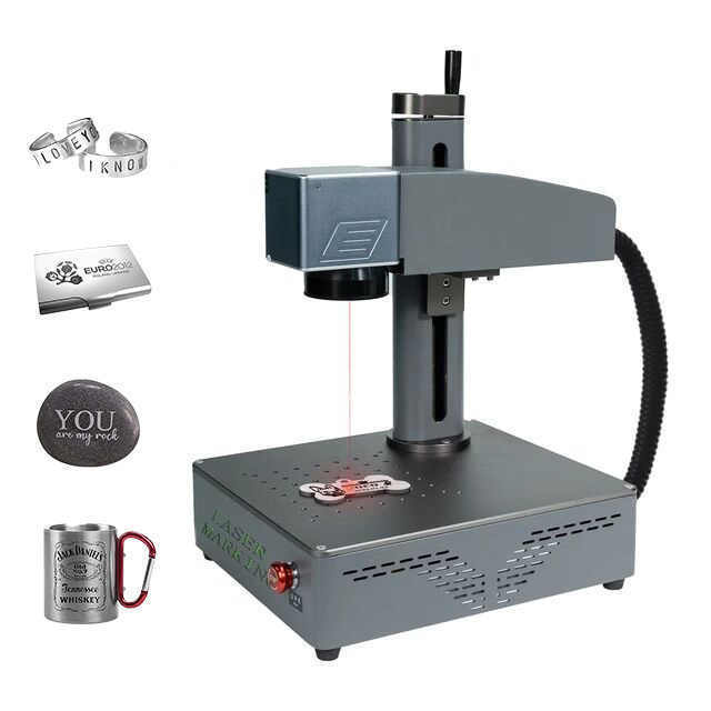 Best Price DAJA S4 20W Max Laser Source The Portable Fiber Laser Marking Machine For Metal And Brass