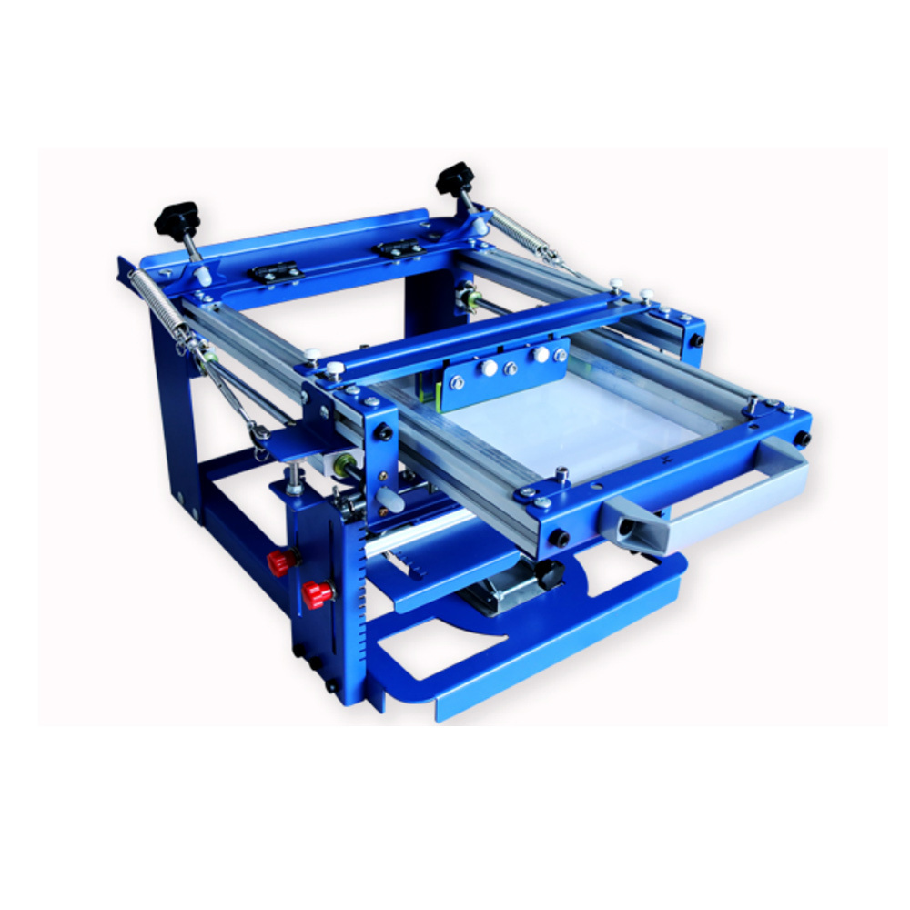 Cheap Price Manual Screen Printers Curved Screen Printing Machine Silk Screen Bottle Printing Machine With 2 Free Frames