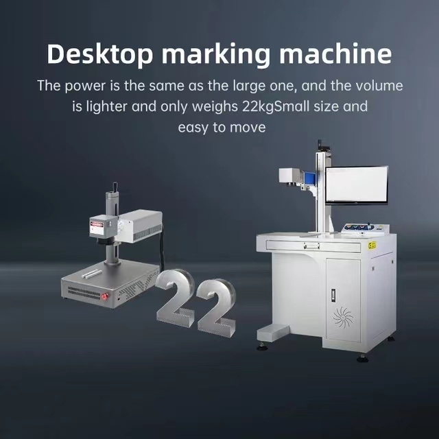 DAJA 3W 5W UV Laser Marking Machine UV Laser Printing Machine UV Fiber Laser For Metal Glass Acrylic Plastic Stone