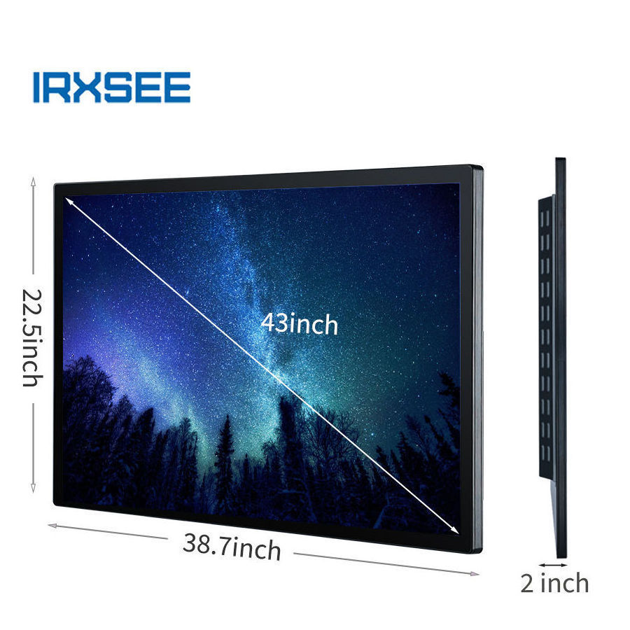 Large size custom android window interactive capacitive touch screens monitor whiteboard for schools meeting room