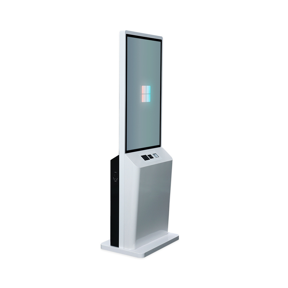 Factory price 43 inch touch self ordering service payment kiosk machine for advertising exhibition