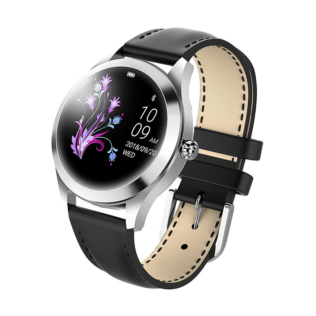 Heart Rate Monitoring KW10 IP68 Waterproof Women Smart Watch