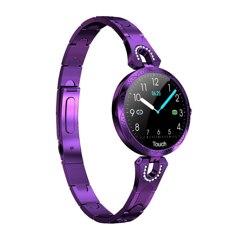 AK15 Waterproof Heart Rate Blood Pressure Monitor smart watch for ladies