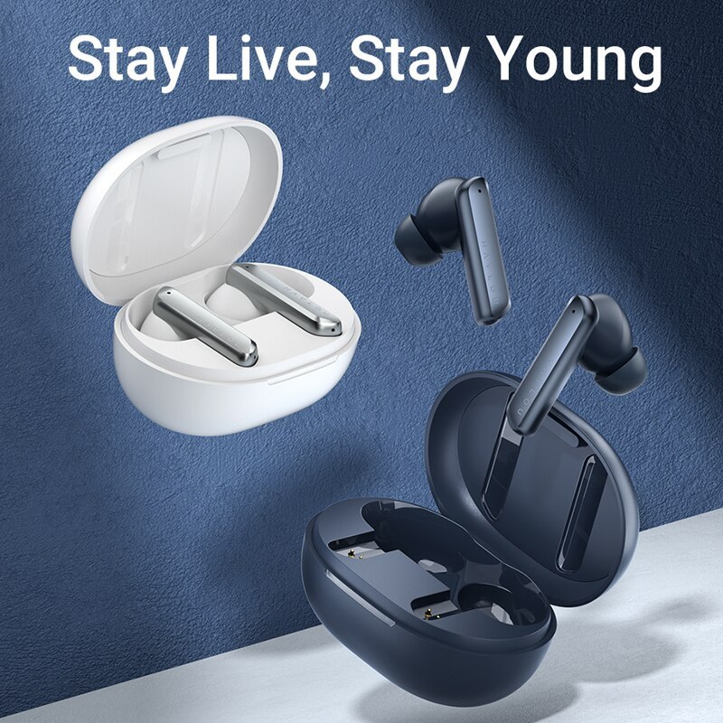 Haylou W1 Wireless Earphones QCC 3040 Bluetooth 5.2 Gaming Headset Moving Auriculares Tws Gamers headphone