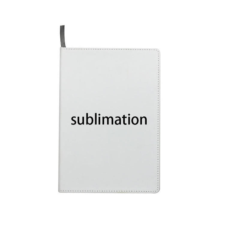 USA warehouse PU leather A4 A5 A6 Sublimation Blanks journal notebook cover for heat transfer printing