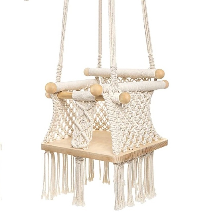 Wholesale Macrame Baby Swing Kit Available In Various Sizes For Resort Hotel And Garden From Isar International