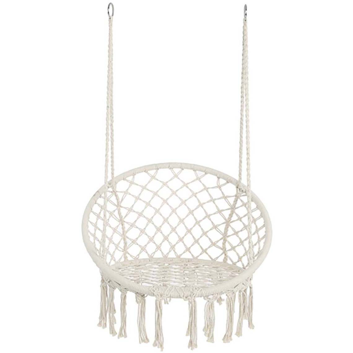 Fashionable Hammock Dormitory Round Macrame Hand Made Hanging Chair Swing For Adult Buy Online From India