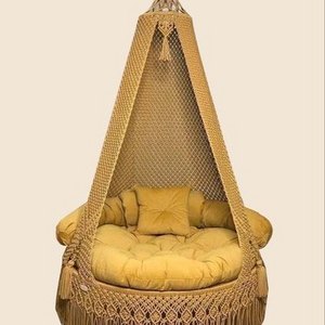 Top Selling Macrame Swing Chair Use for Home and living Room from at Lowest Price Isar International