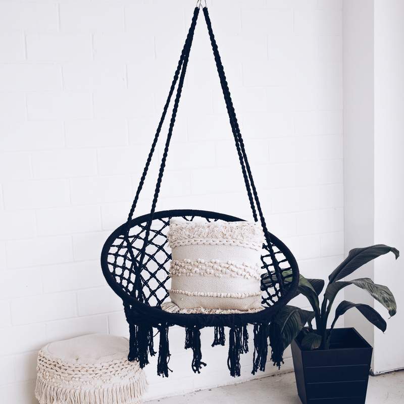 Macrame Baby Nursery Bassinet Cradle Swing Chair Hammock Outdoor Furniture Modern From India