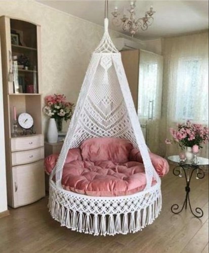 Wholesale Macrame Hammock Chair Bassinet Macrame Adult Hammock Bed From Isar International LLP