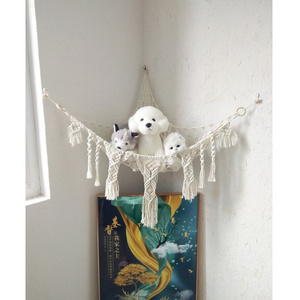 Wholesale Handmade Natural Cotton Woven Macrame Toy hammock Hanging From Isar International LLP