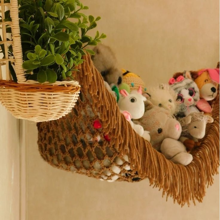 Wholesale Handmade Natural Cotton Woven Macrame Toy hammock Hanging From Isar International LLP