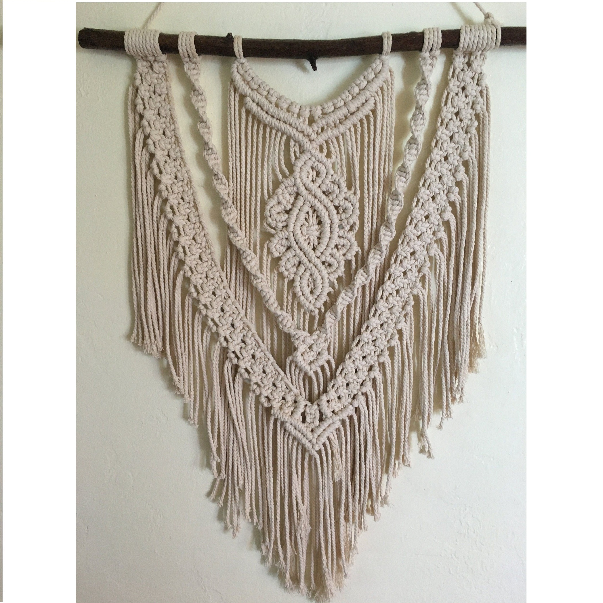 Latest Design Hand Woven Macrame Wall Hanging Macrame Wall Art Wall Hanger Home Accessories