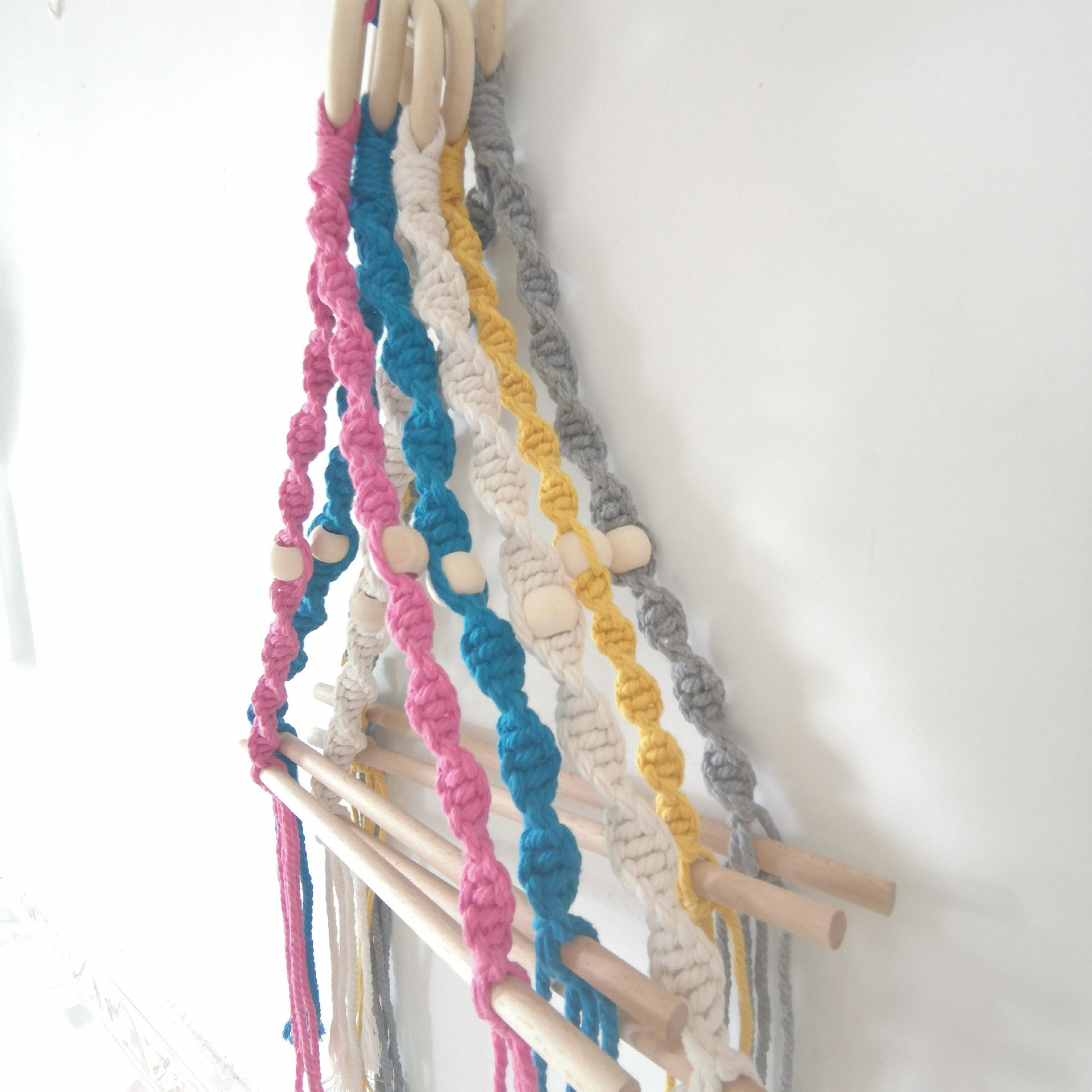 Wholesale Toilet Paper Holder Hand Made Cotton Woven Wall Hanging Buy Online From India