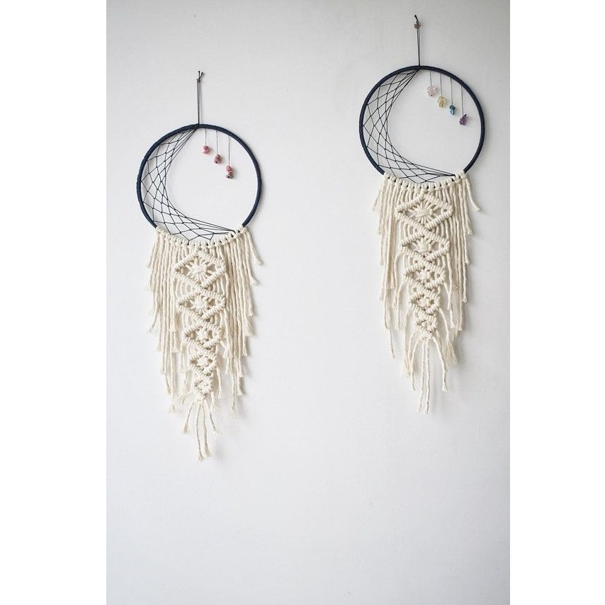 Top Sale Macrame Dream Catcher Bohemian Large Dream Catcher Wall Hanging For Bedroom Nursery Decor