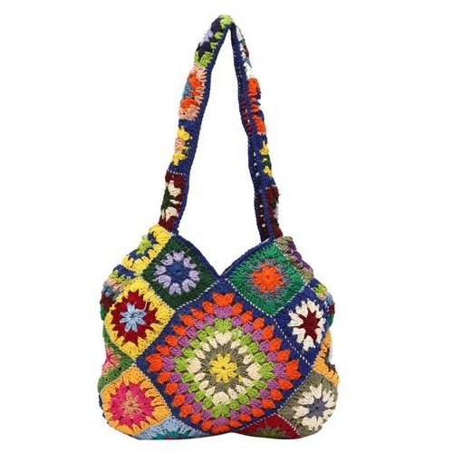 Fancy Crochet Handbags for Women Handwoven Straw Shoulder Bags Woven Beach Bag Women Crochet Bag | Formal - Casual |