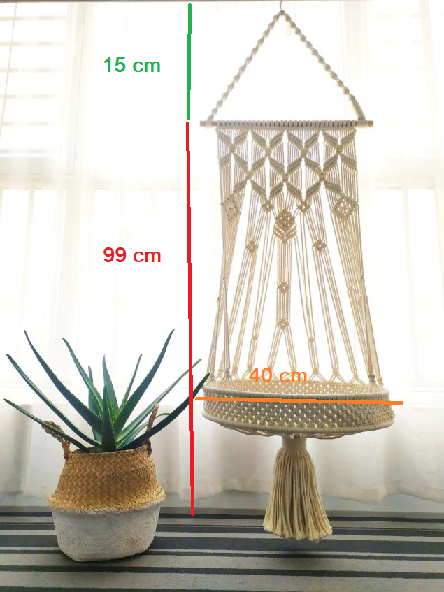 Hot Selling Wholesale Handmade Macrame Cat Hammock Swing Bed For Cat Dog Macrame Wall Hanging Pet Hammock