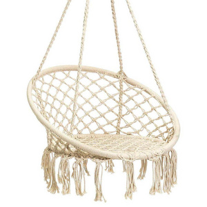 Wholesale Supplier Hammock swing Chair Hanging Macrame Rope Hammock Chair