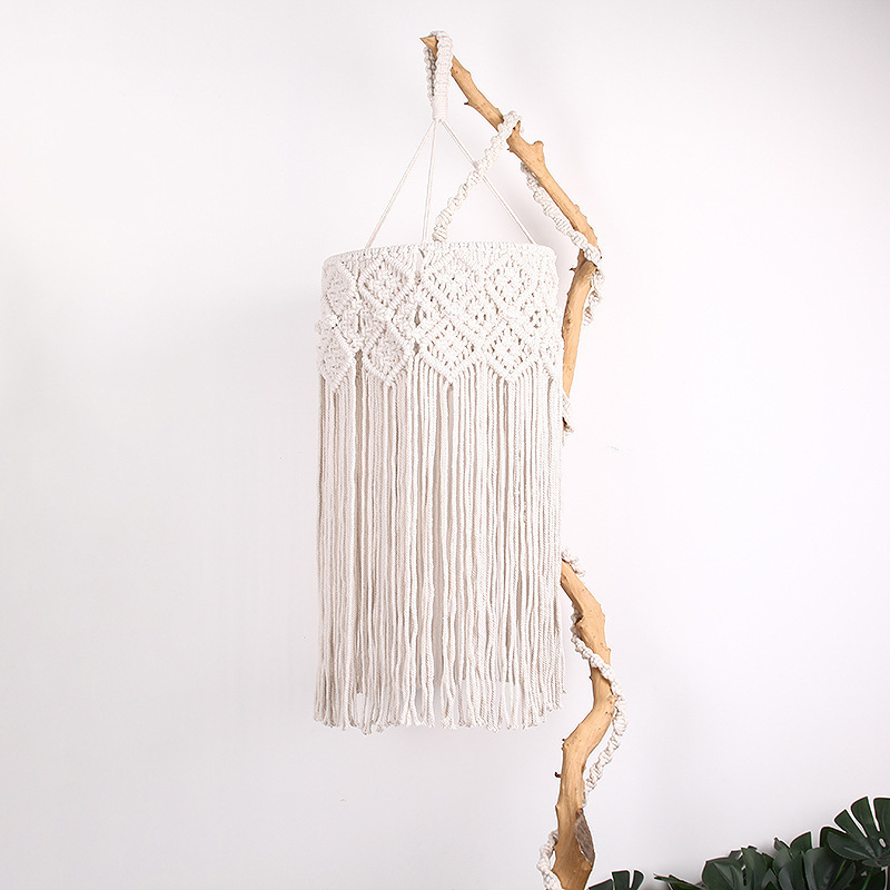 Hot selling Macrame Lamp Shade Chandelier Suppliers Bohemian Design Lighting Buy Online From India