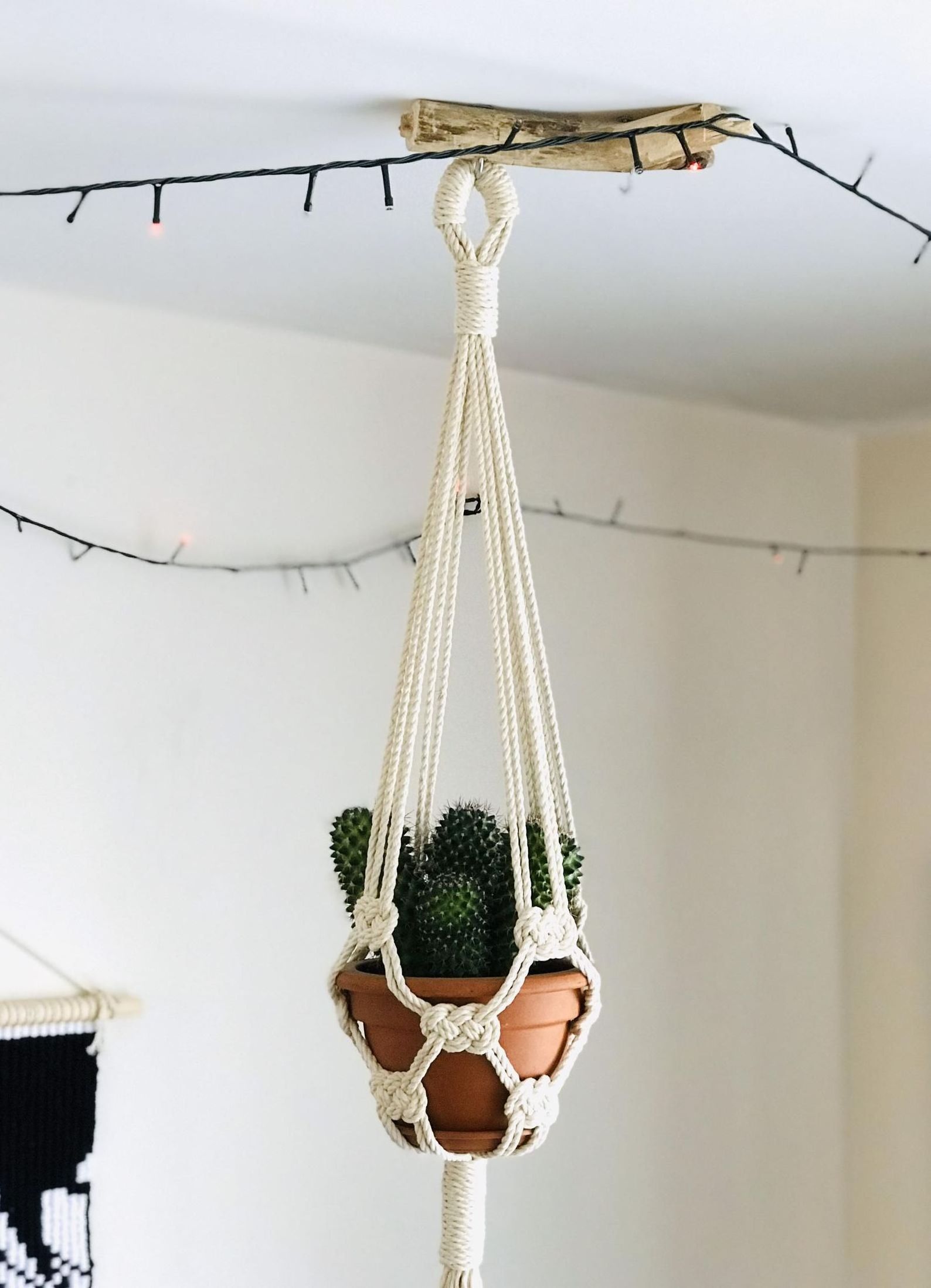 Macrame Plant Hangers Handmade Indoor Outdoor Wall Hanging Planter Plant Holder Pot Hangers for Plants