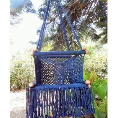 Boho Style Hand Woven Macrame Hammock Chair For Baby Indoor Outdoor Baby Chair Swing Baby Hanging Seat