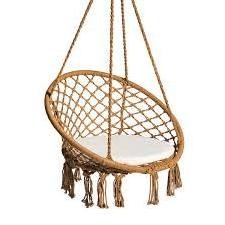 2023 Wholesale Bohemian Macrame Hammock Chair for Outdoor Garden Hanging Comfortable Chair