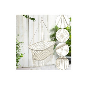 Indoor Outdoor pet Accessories  Macrame Baby Hanging Seat Macrame Hammock Chair Swing Baby Nursery Buy Online