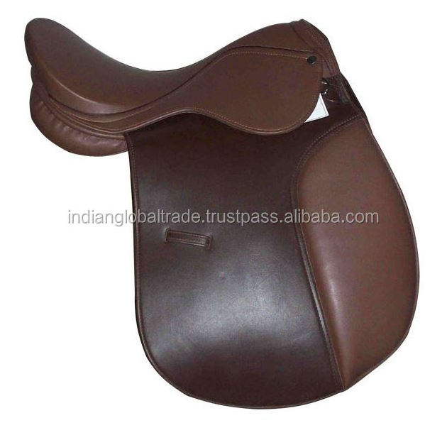 White Horse English Saddle | Kanpur Saddle | Indian Horse Saddle suppliers From India