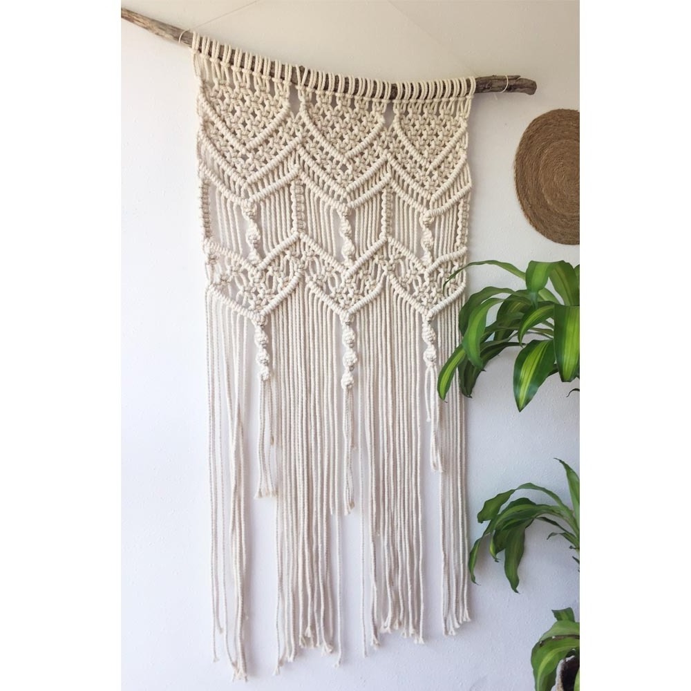 Indian Handmade Pure Soft Cotton Wall Hanging Tapestry Boho Cotton Rope For Living Room Home Decorations