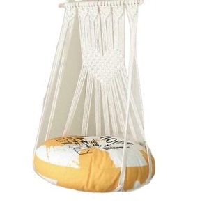 Pet Accessories Handwoven Cat Hammock Kitten Cage Macrame Hammock Bed Hanging Soft and Comfortable Chair For Cat