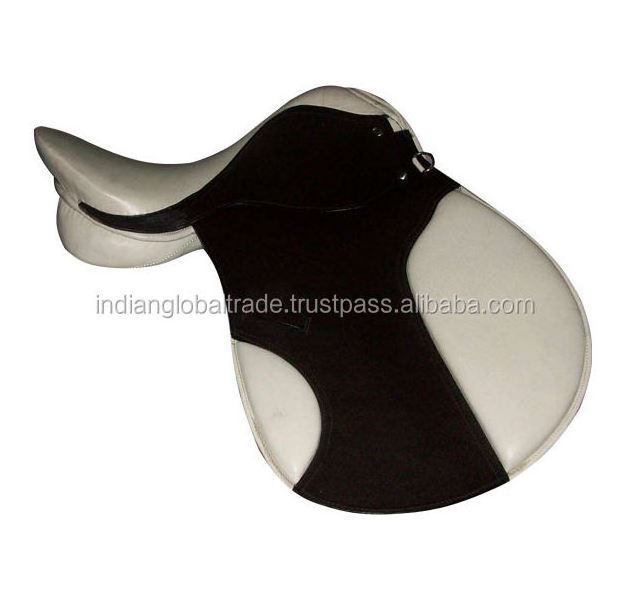 White Horse English Saddle | Kanpur Saddle | Indian Horse Saddle suppliers From India