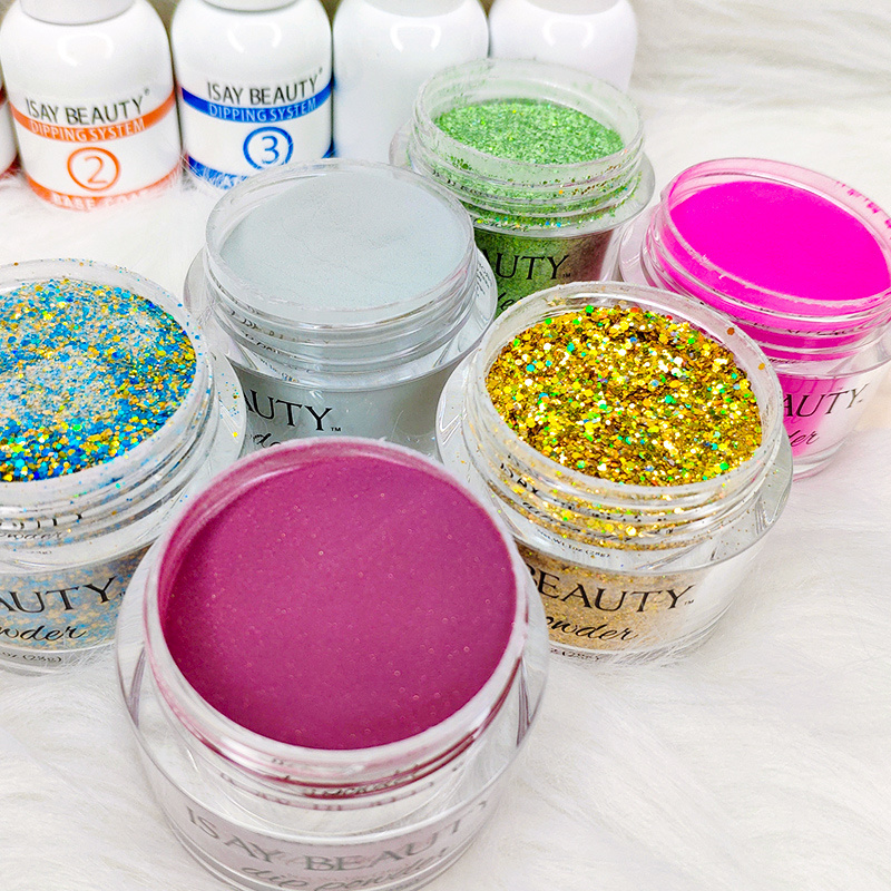 Best price acrylic powder bulk nail acrylic powder vendors glitter acrylic powder